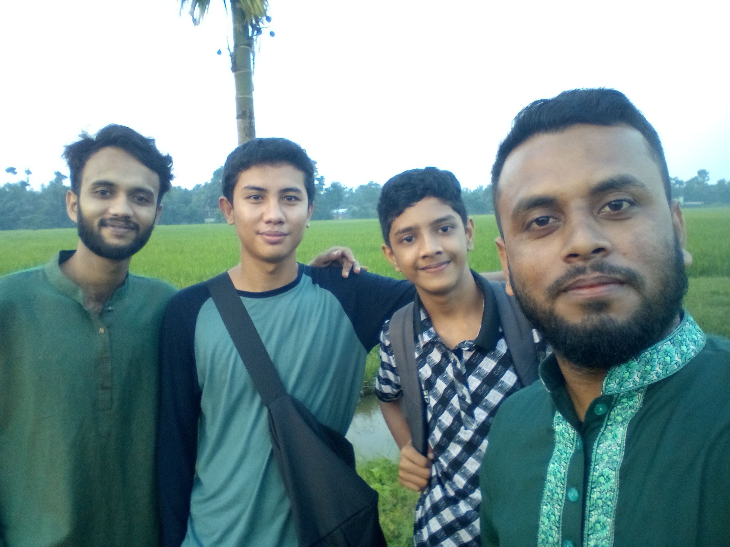 Badminton with Teammate at Talha's Home